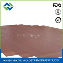 Chemical resistance brown PTFE Teflon FABRICS 0.98mm thickness